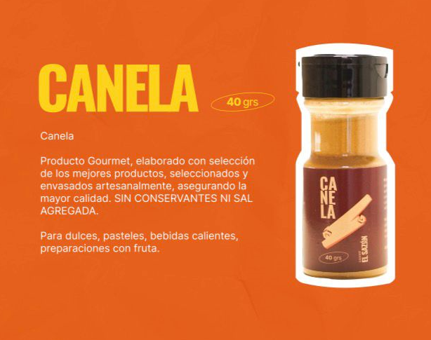 Canela Molida Gourmet 40g