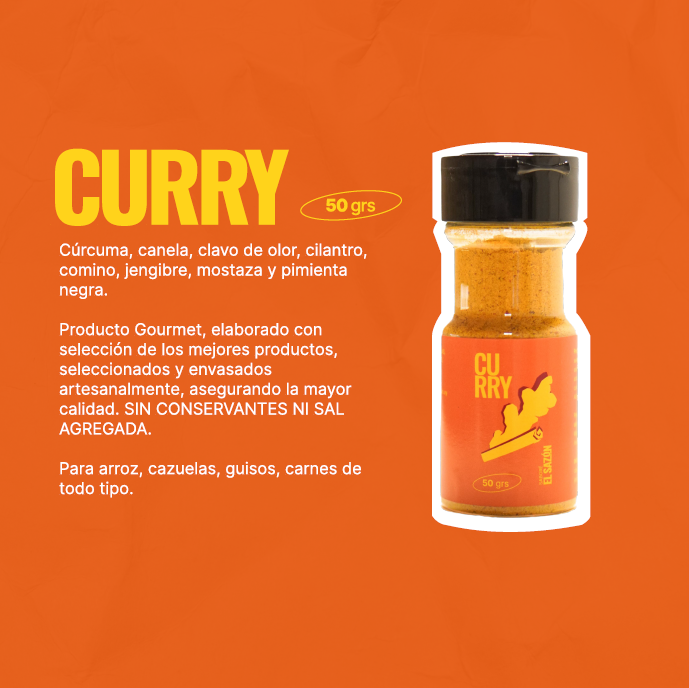 Curry Polvo Gourmet 50g