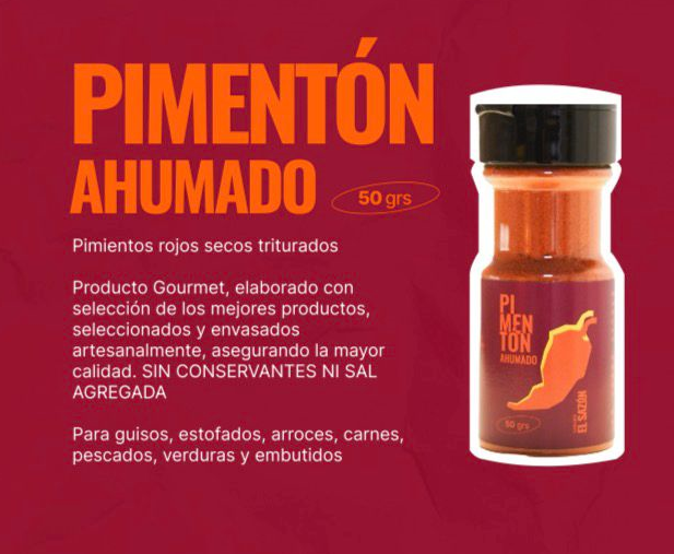 Pimentón Ahumado Gourmet 50g