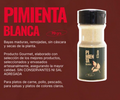 Pimienta Blanca Molida Gourmet 70g